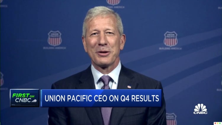 Union Pacific CEO on 2021 outlook, latest earnings and more