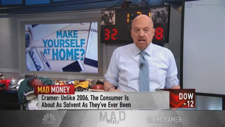 Cramer says hot housing market is not a cause for concern like it was in 2006