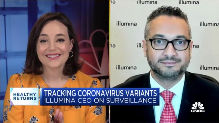 'Chances are high' the South African Covid variant is in the US: Illumina CEO