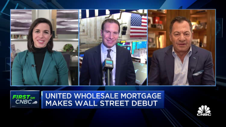 United Wholesale Mortgage CEO Mat Ishbia on Wall Street debut