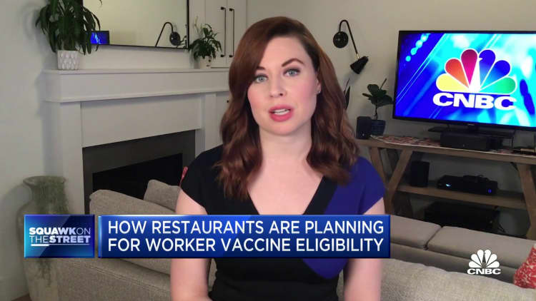 Here's how restaurants are planning for worker vaccine eligibility