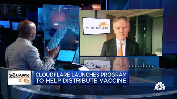 Cloudflare CEO: We realized we can help with vaccine registration