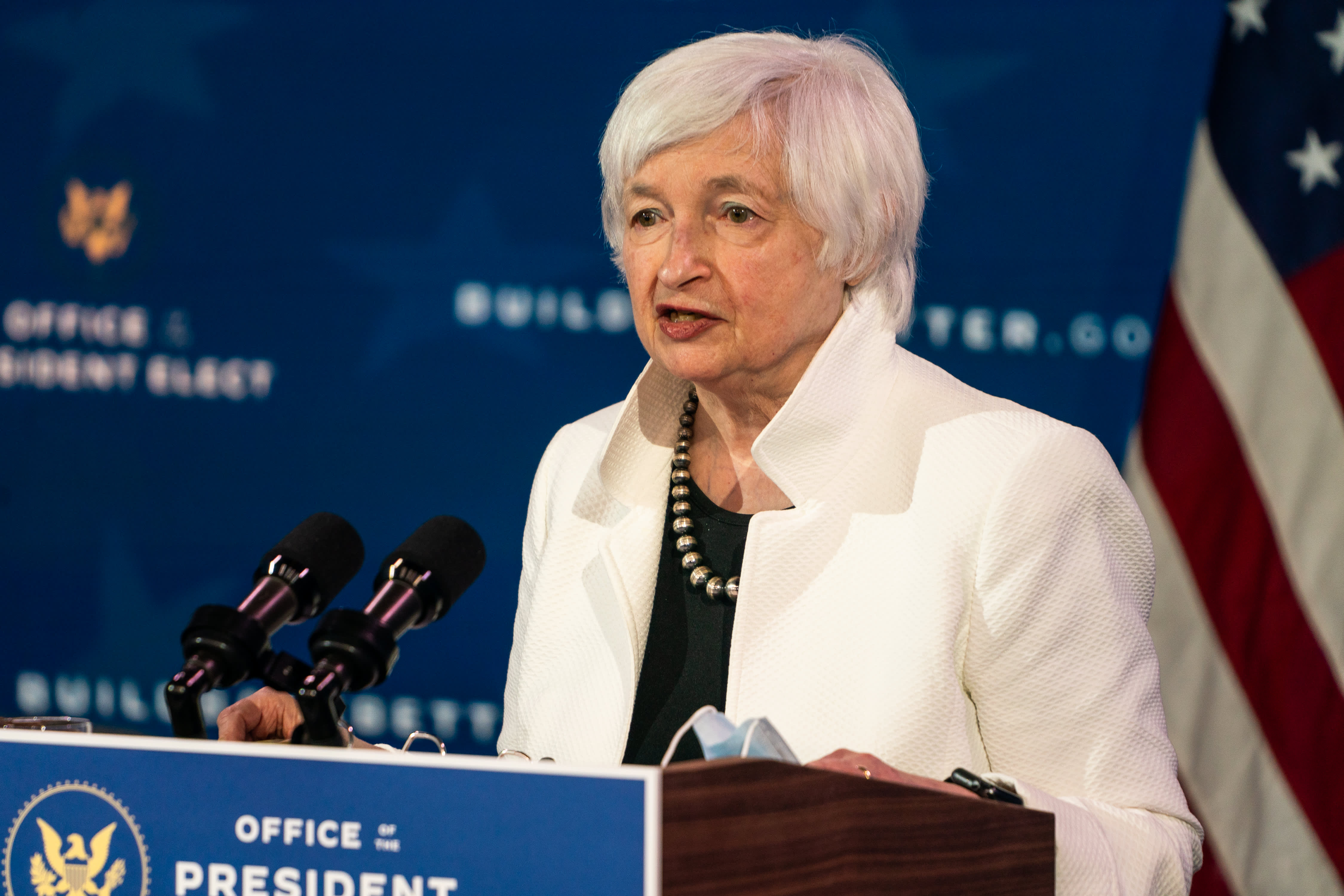 Janet Yellen sees post-Covid growth, possible full employment in 2022