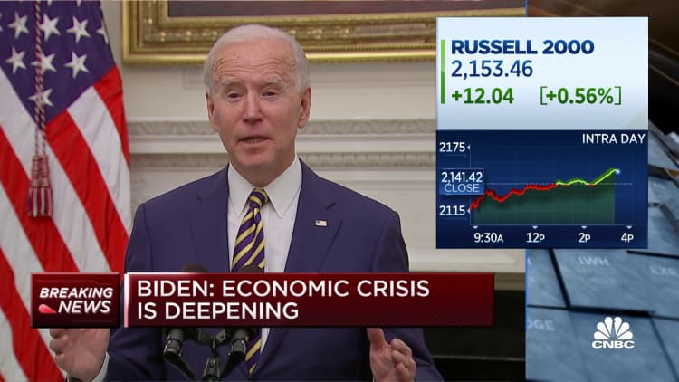 Biden: If we act now our economy will be better, stronger