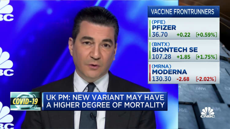 Dr. Scott Gottlieb on vaccine distribution, case counts and new variants