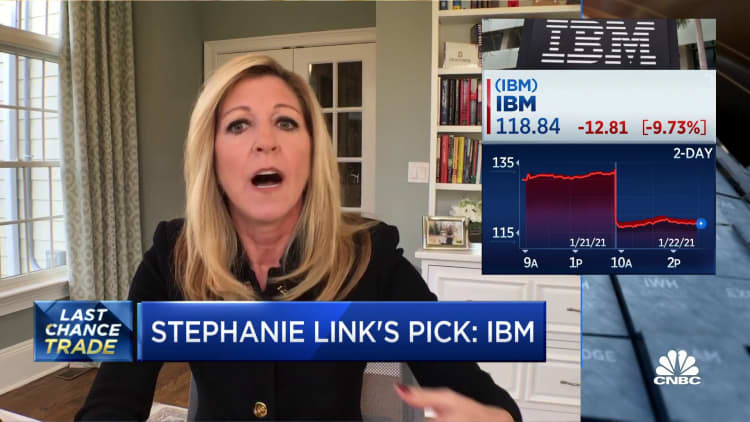 Stephanie Link on why her last chance trade is IBM