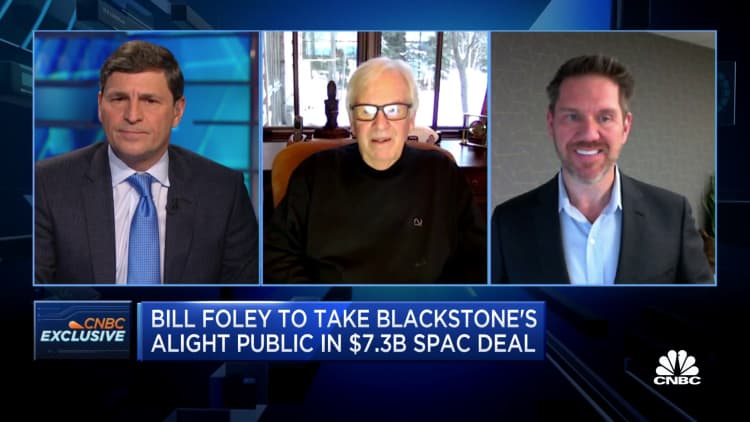 Bill Foley on taking Blackstone's Alight public in a $7.3 billion SPAC deal