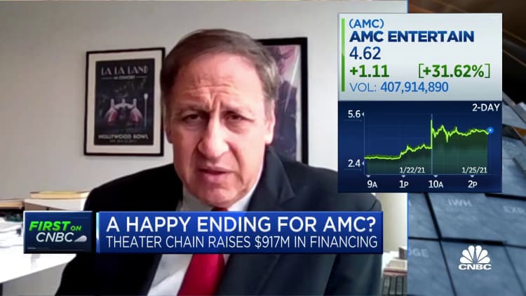 AMC CEO Adam Aron on $917M financing