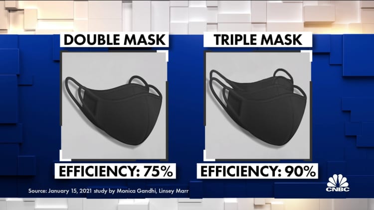 Is a double mask really better than a single?