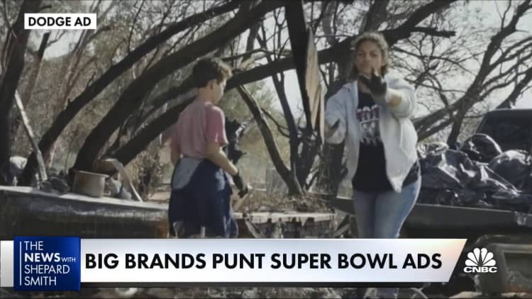 Big brands punt Super Bowl ads while new names like Chipotle, Huggies come aboard