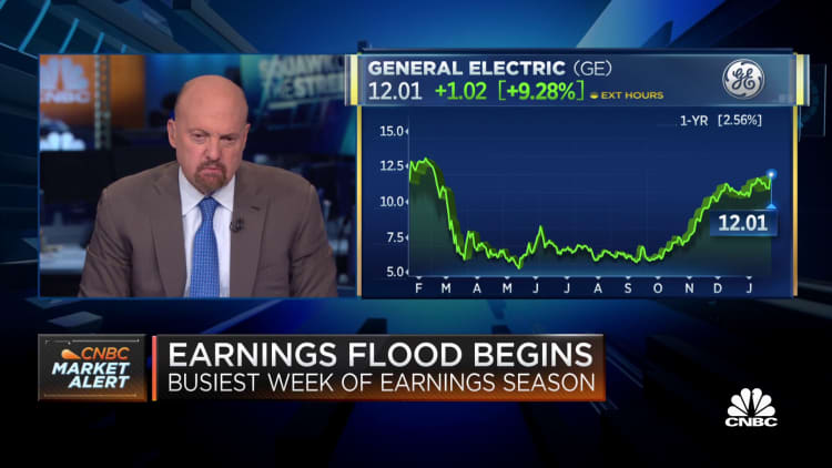 Cramer says 'astounding numbers' from industrials explains market rally
