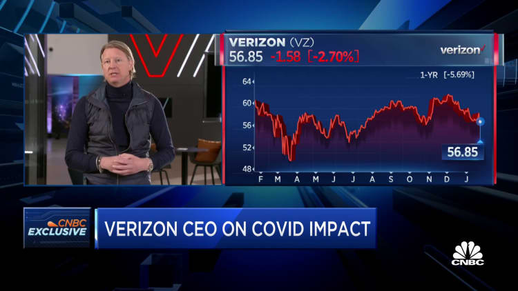 Verizon CEO: Small and medium businesses are showing lower activity