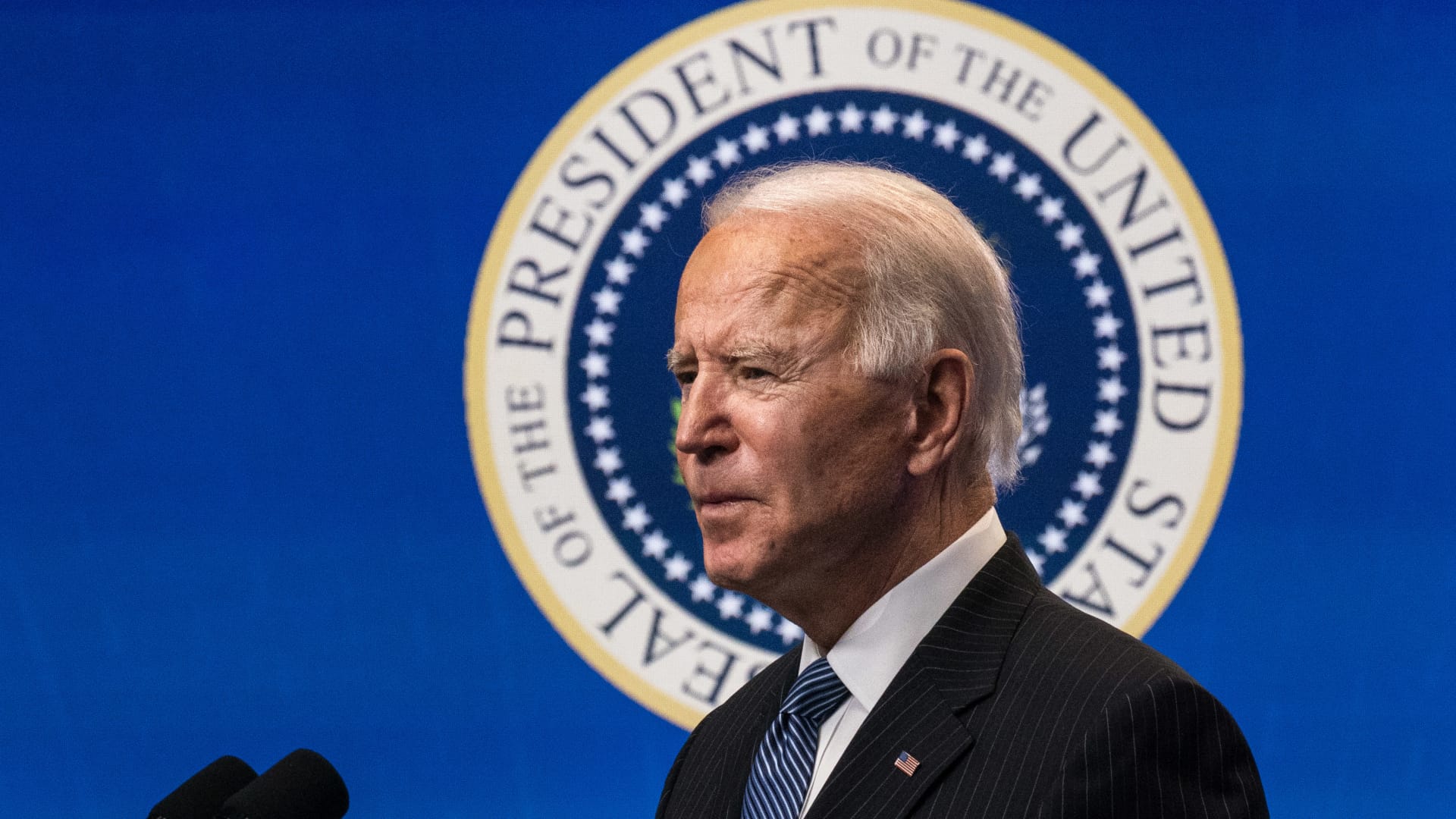 U.S. President Joe Biden in Washington, D.C. on Jan. 25, 2021.