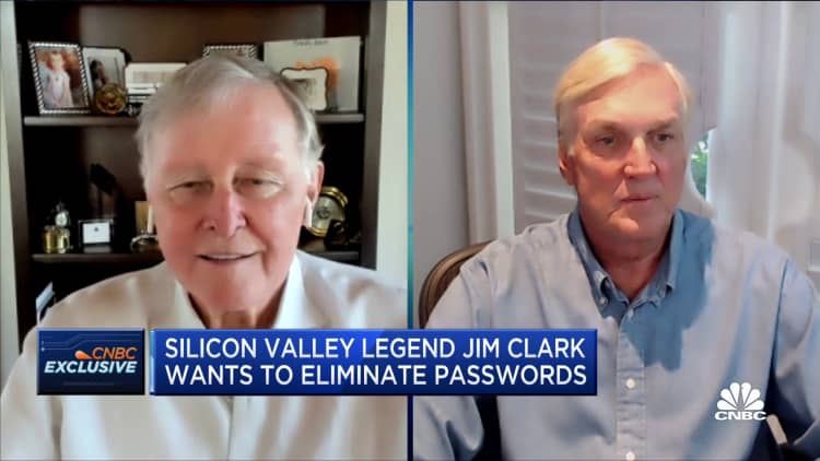 Silicon Valley legend Jim Clark on why he wants to eliminate passwords