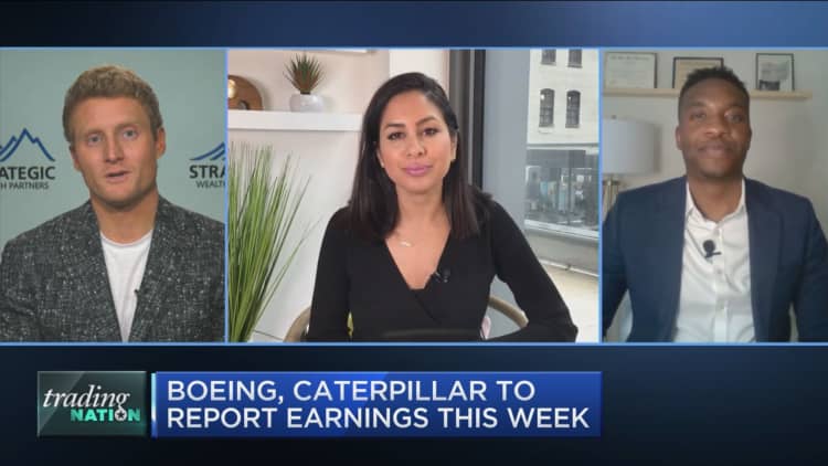 How to trade the industrials sector ahead of Boeing, Caterpillar earnings