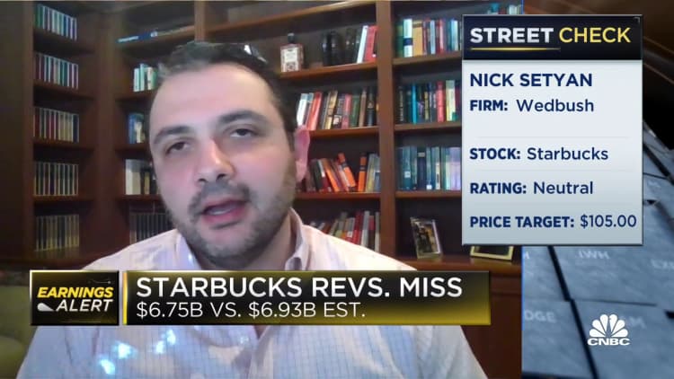 Wedbush analyst on Starbucks' revenue miss