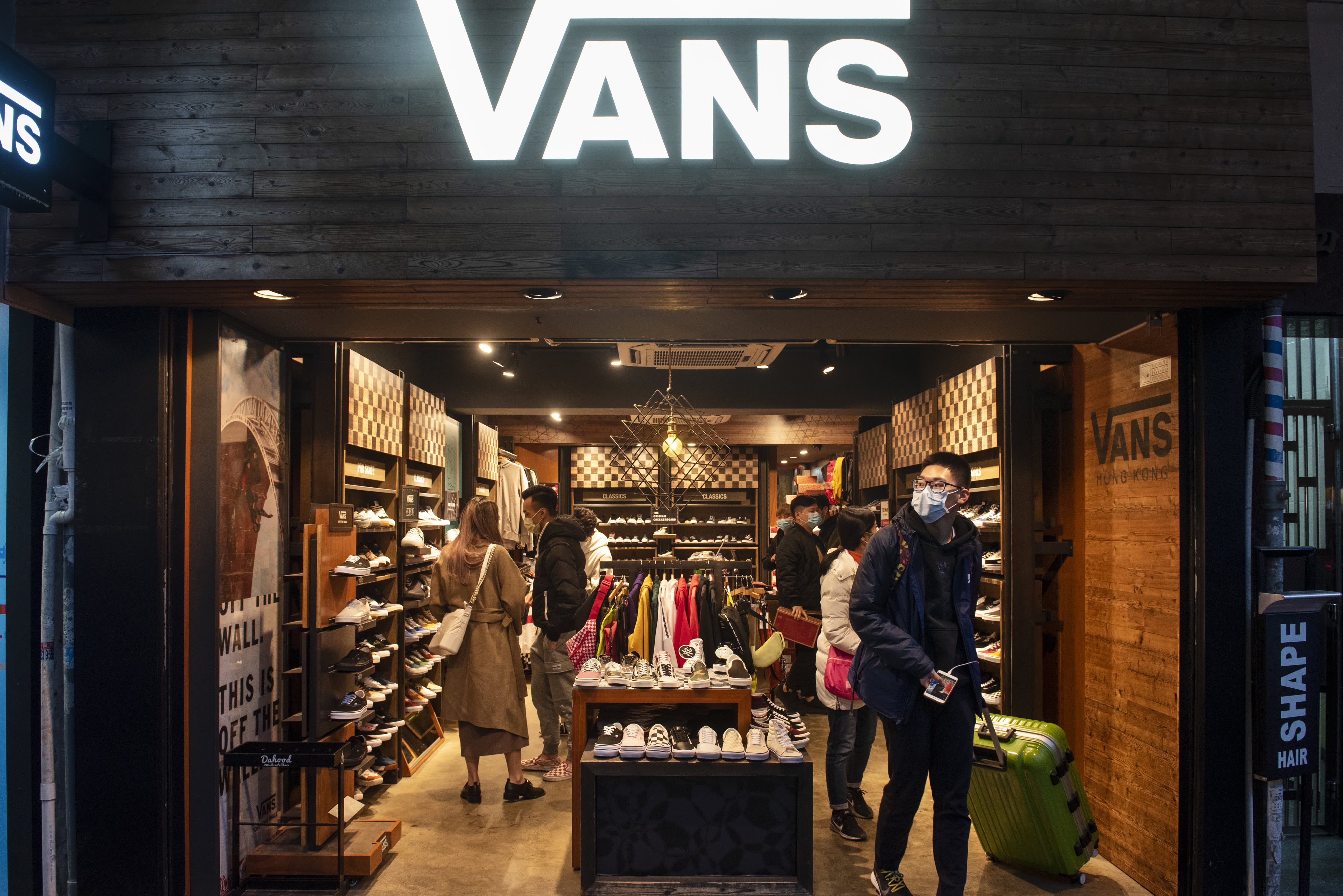 Vans sneaker maker's revenue, profit 
