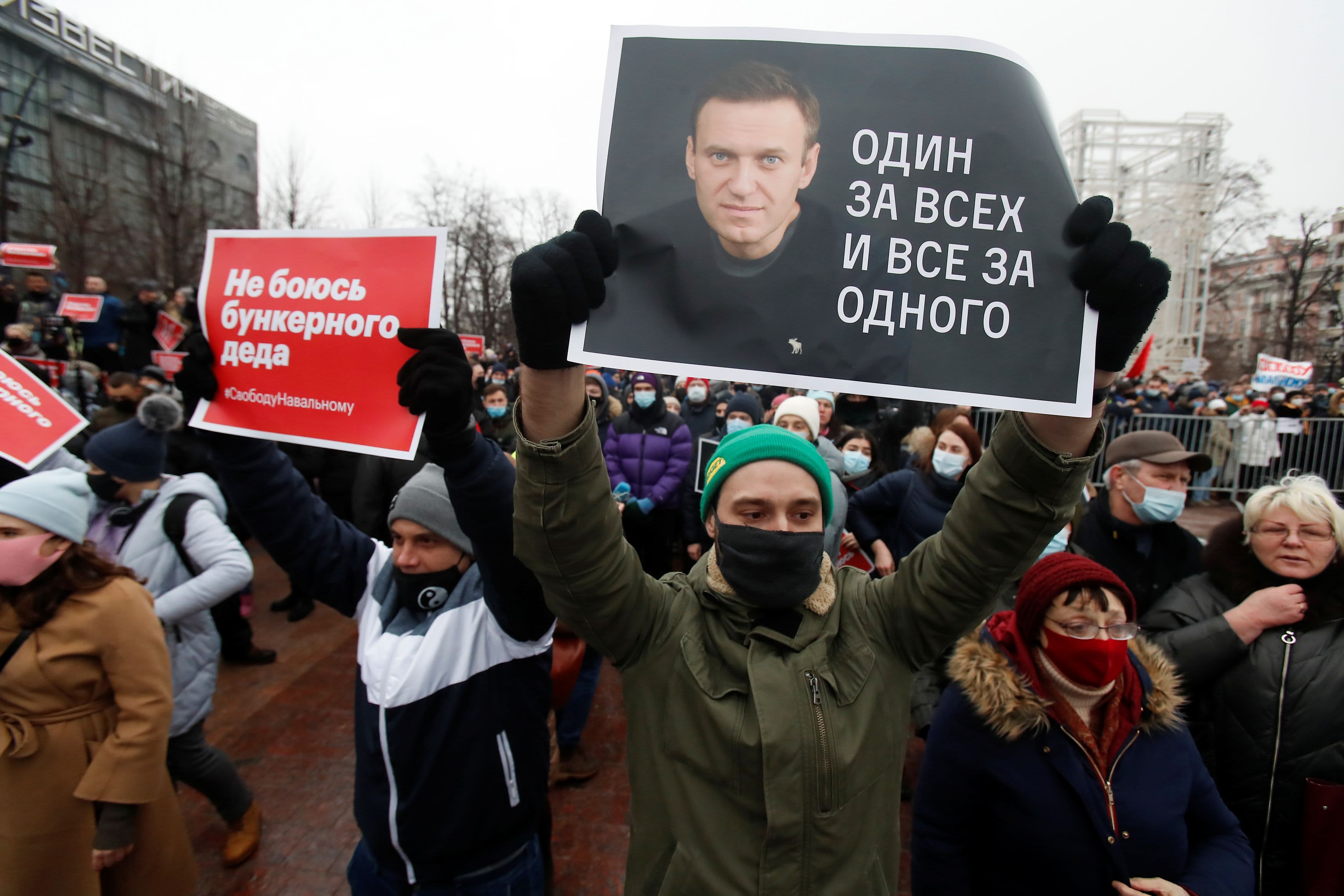 Foreign Minister Blinken is targeting Russia’s treatment of opposition leader Navalny