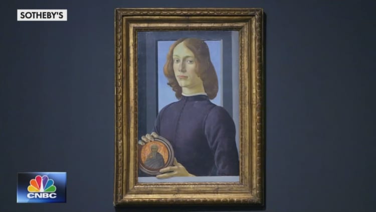 Rare Botticelli portrait to test the limits of the art market