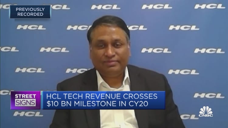 India's HCL Technologies saw Covid accelerate some of its business demand: CEO