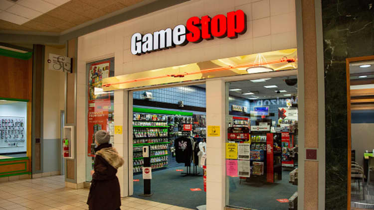GameStop plunges after wild trading caused by retail traders' short squeeze — Here's what experts are watching