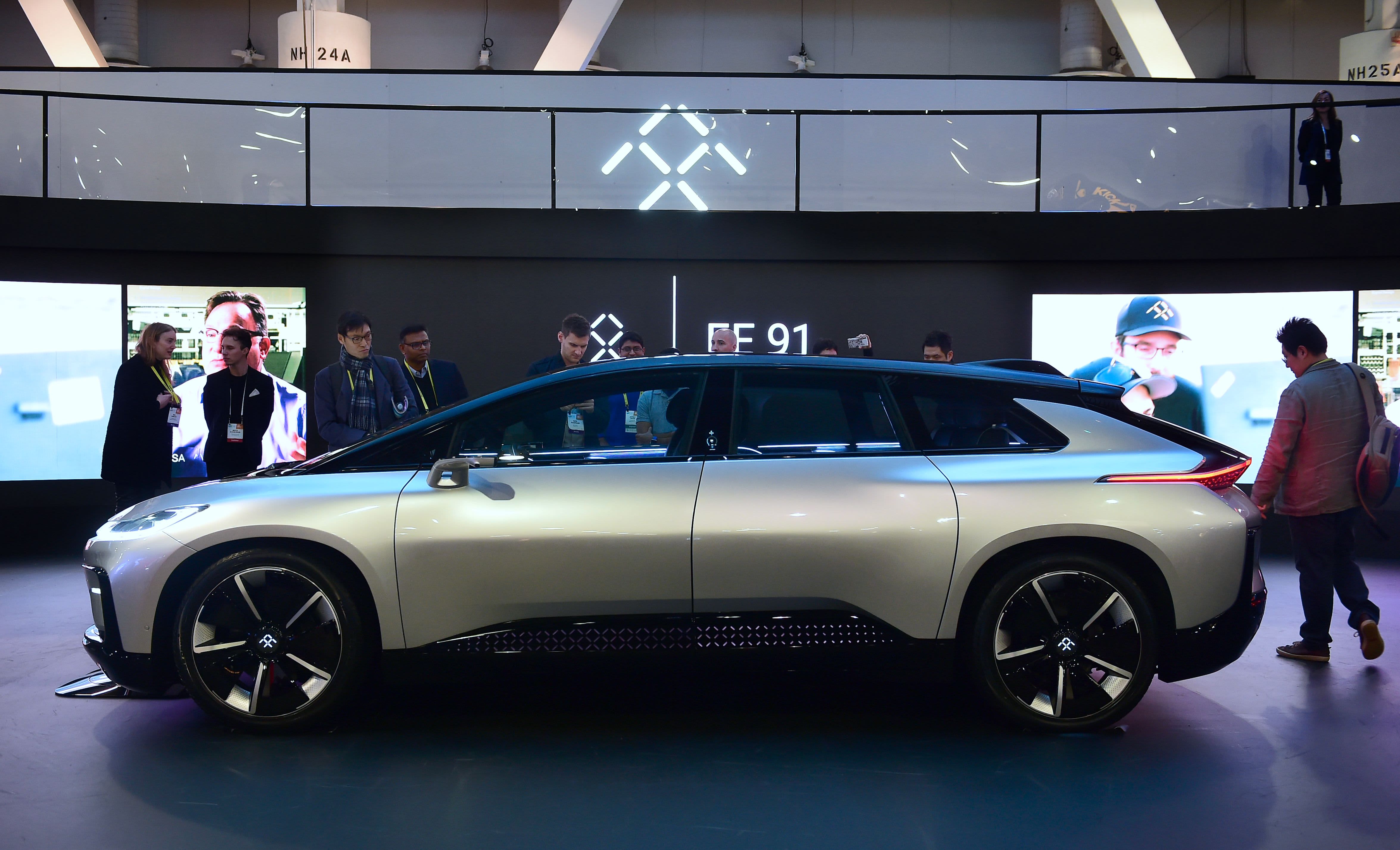 Embattled EV start-up Faraday Future gets second act with Nasdaq debut