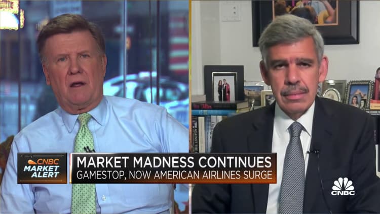Mohamed El-Erian gives four reasons he's concerned about volatile trading around GameStop