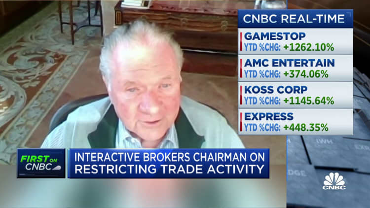 Interactive Brokers' chairman: Worried about integrity of the market