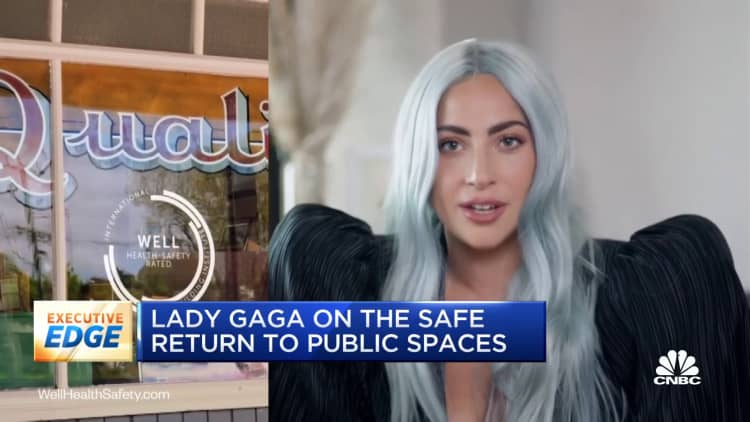 Lady Gaga on the safe return to public spaces