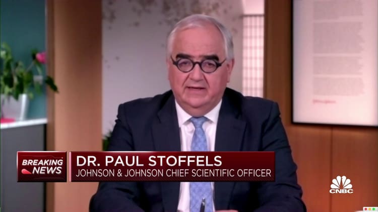 J&J's Chief Scientific Officer Paul Stoffels on vaccine candidate results