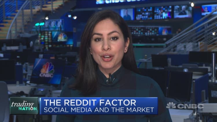 Trading social media stocks on the back of the Reddit-fueled retail rush