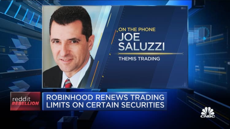 Themis Trading's Joe Saluzzi on Robinhood's trading limits