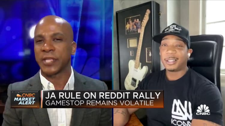 Rapper Ja Rule on the Reddit rally and Robinhood's decision to restrict trading