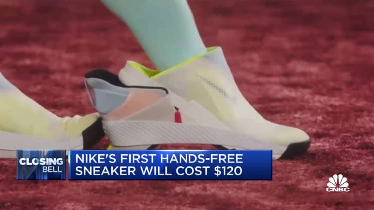Nike launches its first new hands-free shoe