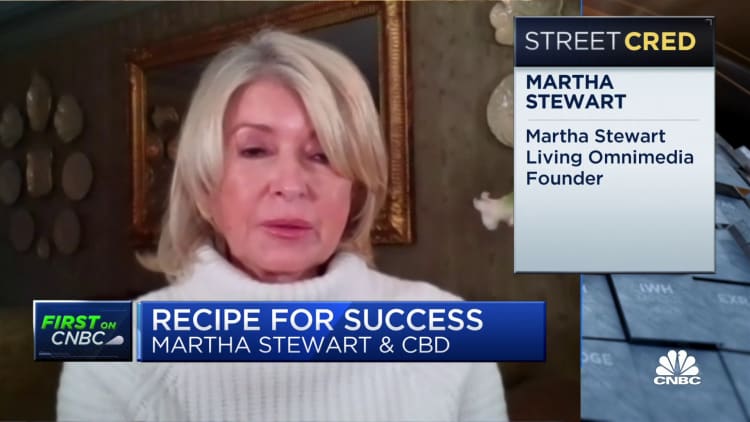 Martha Stewart on partnership with Canopy Growth to produce CBD products for pets