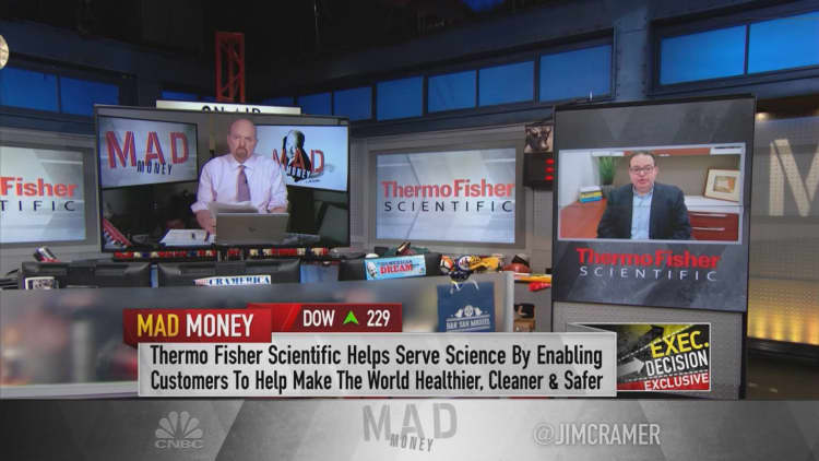 Thermo Fisher CEO: Covid vaccines, therapies will be needed well into the future