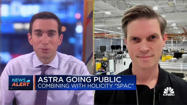 Astra CEO Chris Kemp on the company going public through a SPAC deal