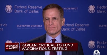 Dallas Fed's Kaplan on 'critical' issues that must be funded during the pandemic