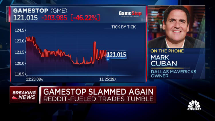 Mark Cuban discusses state of investing amid Reddit-fueled frenzy around GameStop