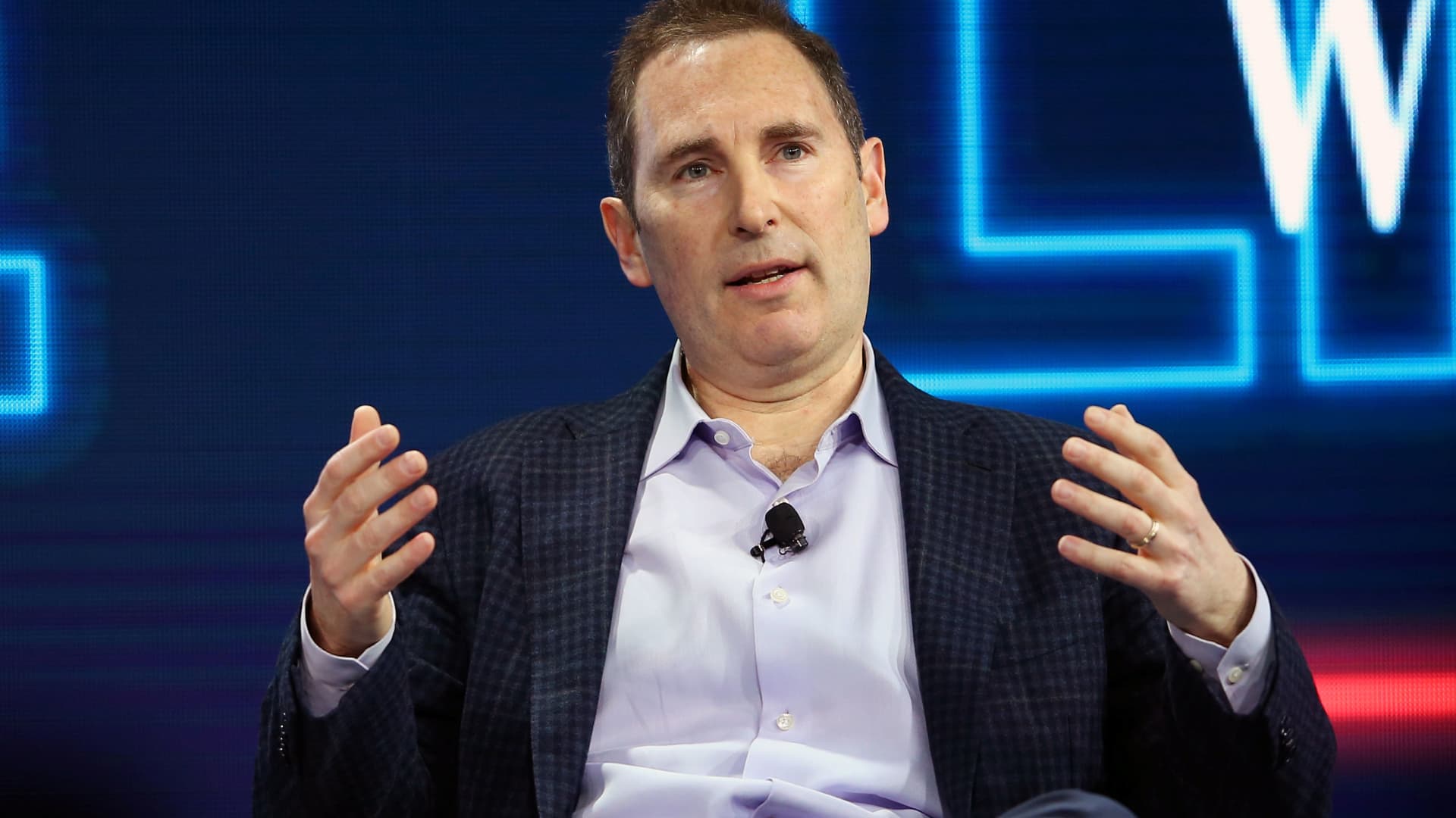 Amazon CEO Andy Jassy says he doesn't focus on the company's stock price