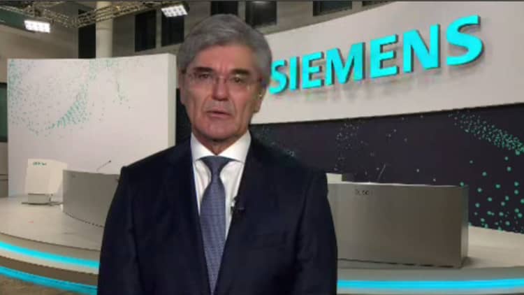 Watch CNBC's full interview with outgoing Siemens CEO Joe Kaeser