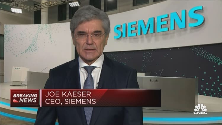 U.S. presents 'greatest opportunity,' Siemens' Kaeser says