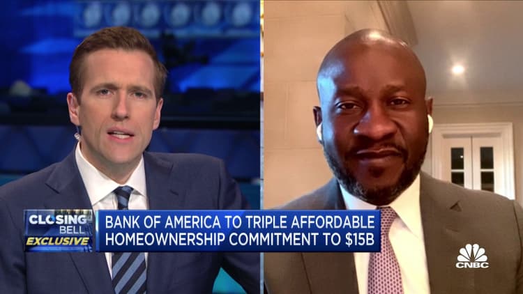 Bank of America on its $15B commitment to triple affordable homeownership