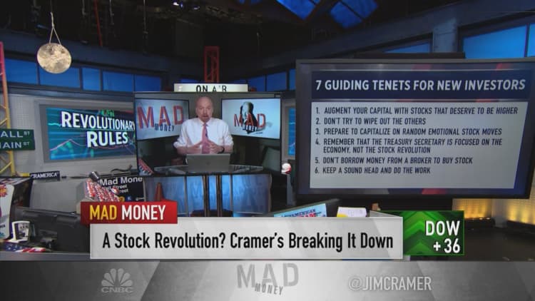 Cramer: 7 guiding tenets for new investors
