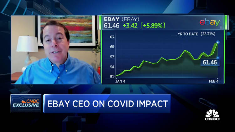 Watch CNBC's full interview with eBay CEO Jamie Iannone