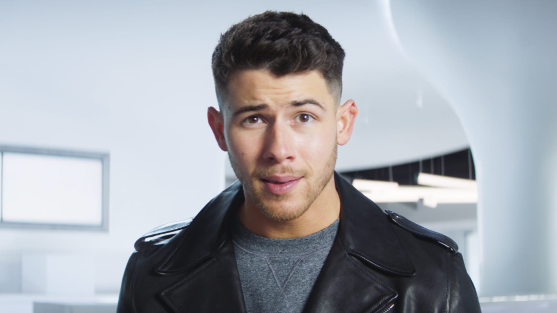 Nick Jonas in Dexcom's Super Bowl ad.