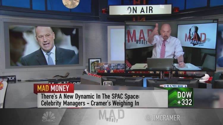 Jim Cramer issues caution about 'celebrity SPAC plays'