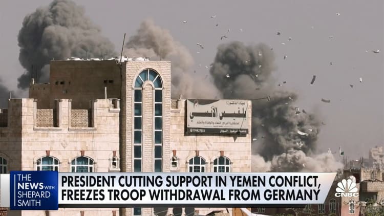 President Biden to cut support in Yemen conflict
