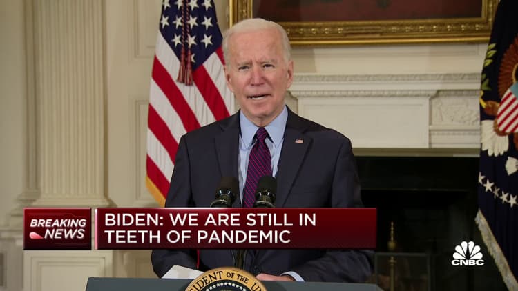 Watch President Biden's full remarks on his Covid relief plan