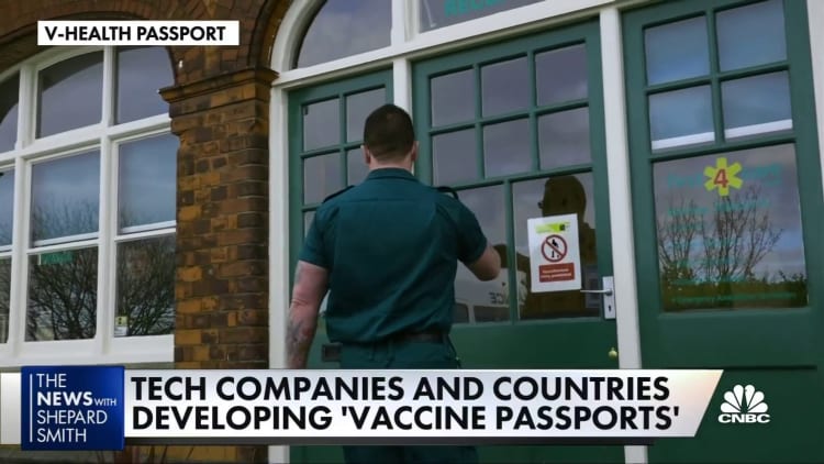 Tech companies and countries race to develop vaccine passports